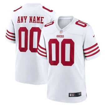 Any name & Number San Francisco 49ers NFL Nike jersey product image 1, provided for visual reference and product detail
