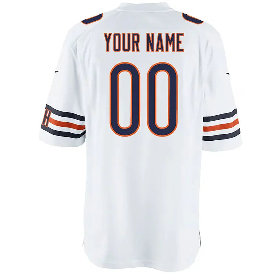 Any name & Number Chicago Bears current NFL Nike Jersey white Regular price product image 1, provided for visual reference