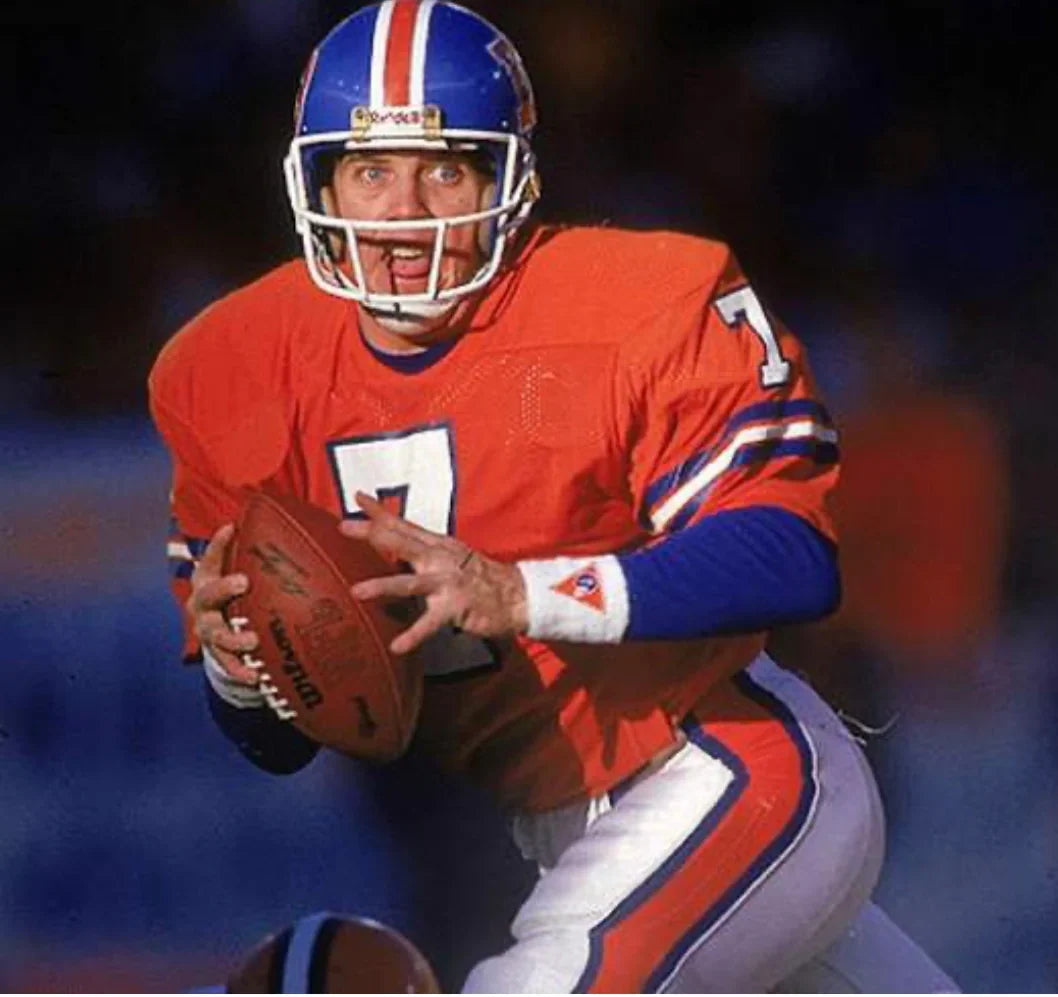 Any name & Number Denver Broncos NFL Mitchell & Ness Jersey product image 3, provided for visual reference and product