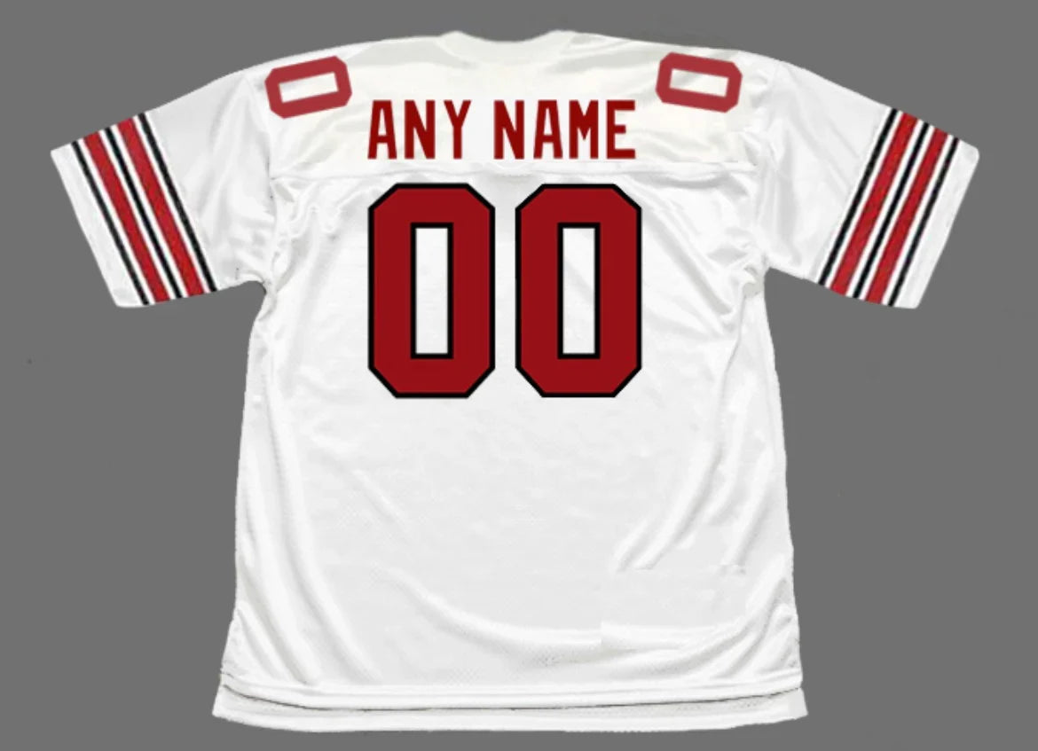 Any name & Number St. Louis Cardinals 1970’s 80’s NFL Mitchell & Ness Jersey white product image 1, provided for visual