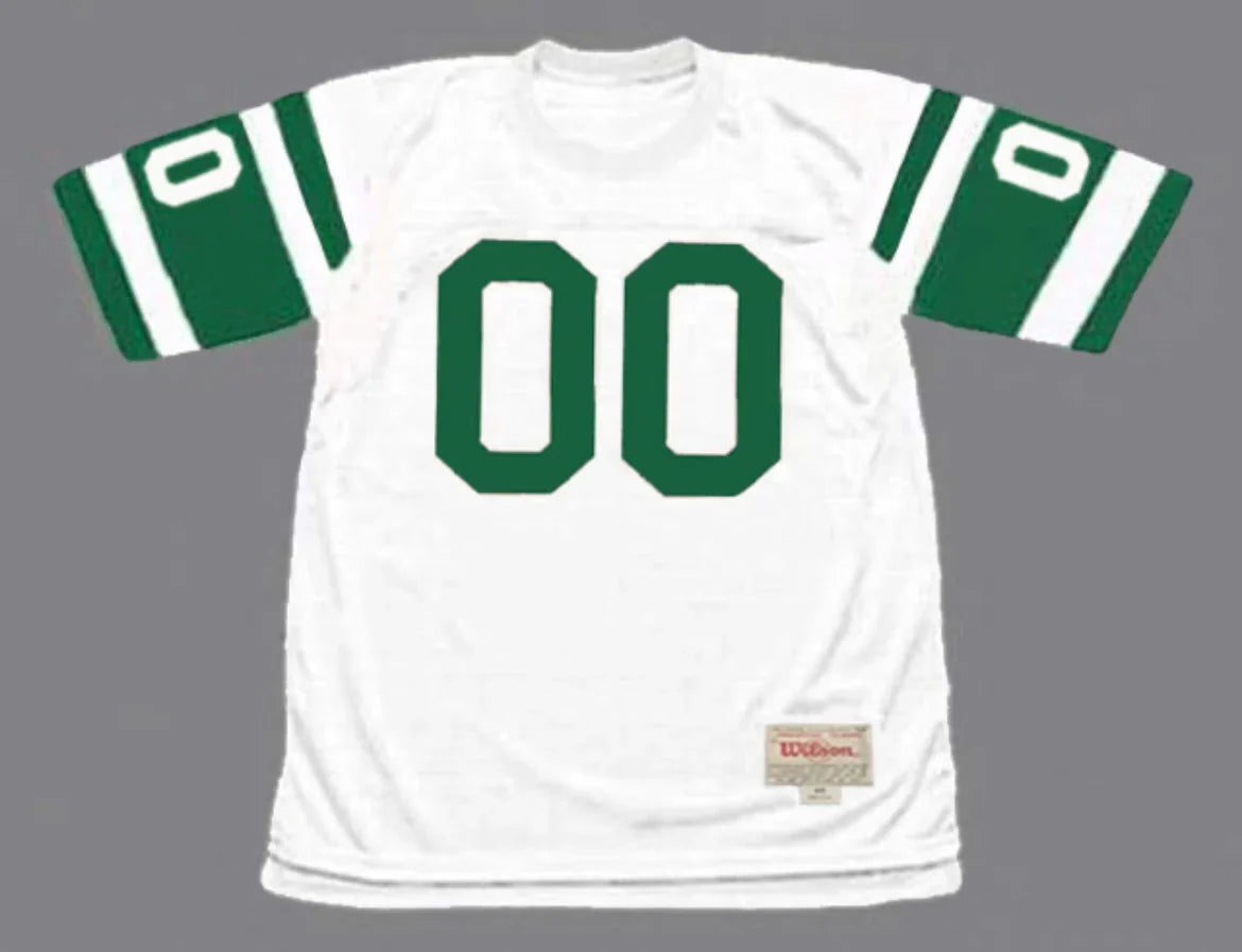 Any name & Number New York Jets NFL customized Mitchell & Ness jersey White product image 2, provided for visual reference