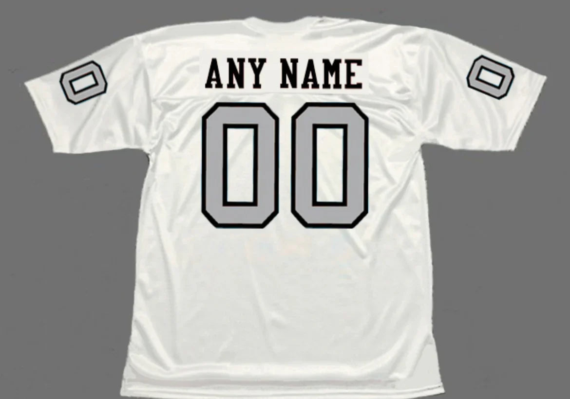 Any name & Number 1970 Oakland Raiders NFL Mitchell & Ness Jersey product image 1, provided for visual reference and product