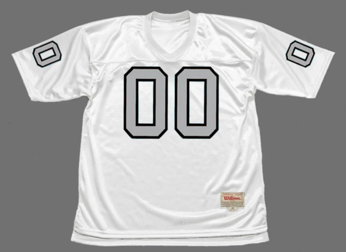 Any name & Number 1970 Oakland Raiders NFL Mitchell & Ness Jersey product image 2, provided for visual reference and product