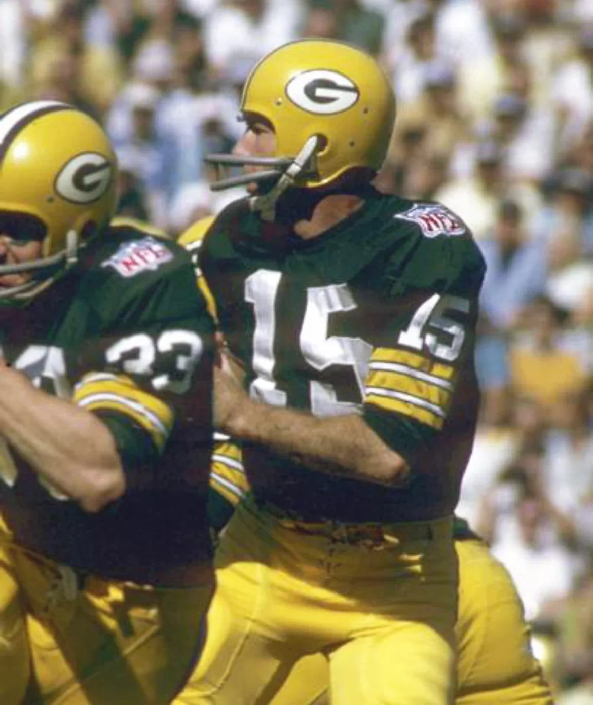Any name & Number Green Bay Packers 1969 NFL Mitchell & Ness Jersey product image 4, provided for visual reference and