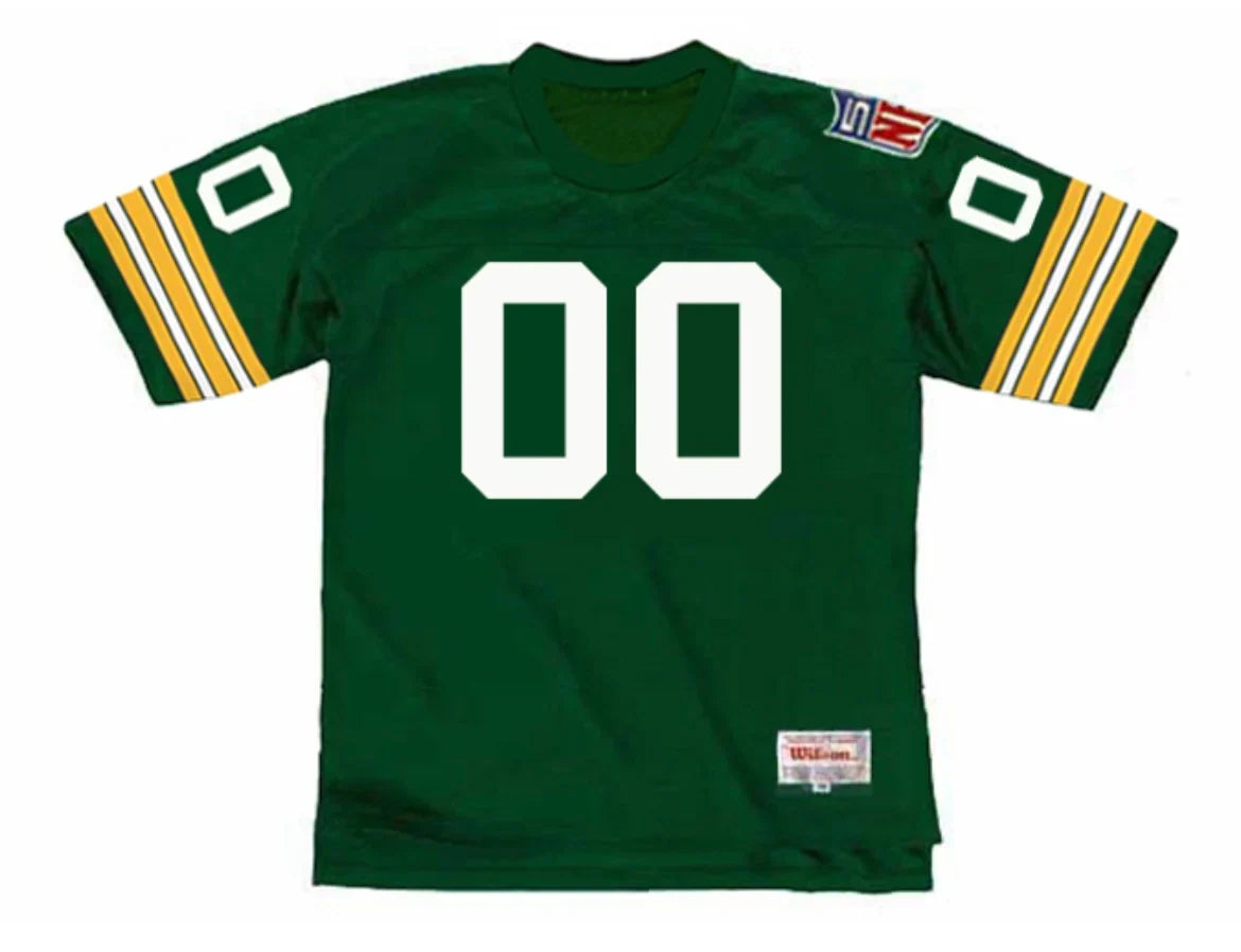 Any name & Number Green Bay Packers 1969 NFL Mitchell & Ness Jersey product image 2, provided for visual reference and