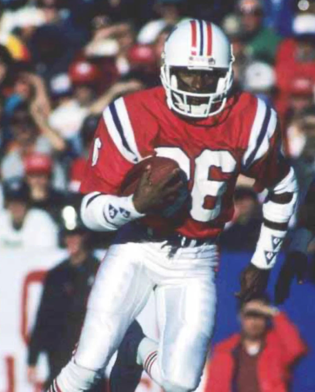 Any name & Number New England Patriots NFL Mitchell & Ness jersey Red product image 5, provided for visual reference and
