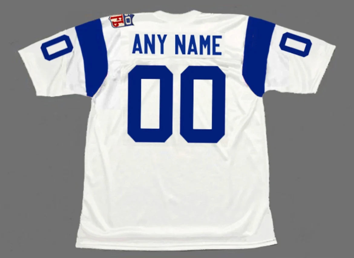 Any name & Number Los Angeles Rams 1969 NFL Mitchell & Ness jersey product image 1, provided for visual reference and