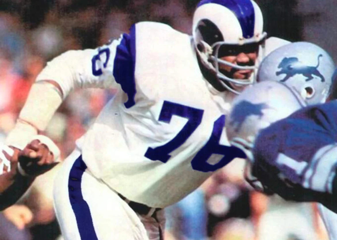 Any name & Number Los Angeles Rams NFL Mitchell & Ness jersey product image 3, provided for visual reference and product