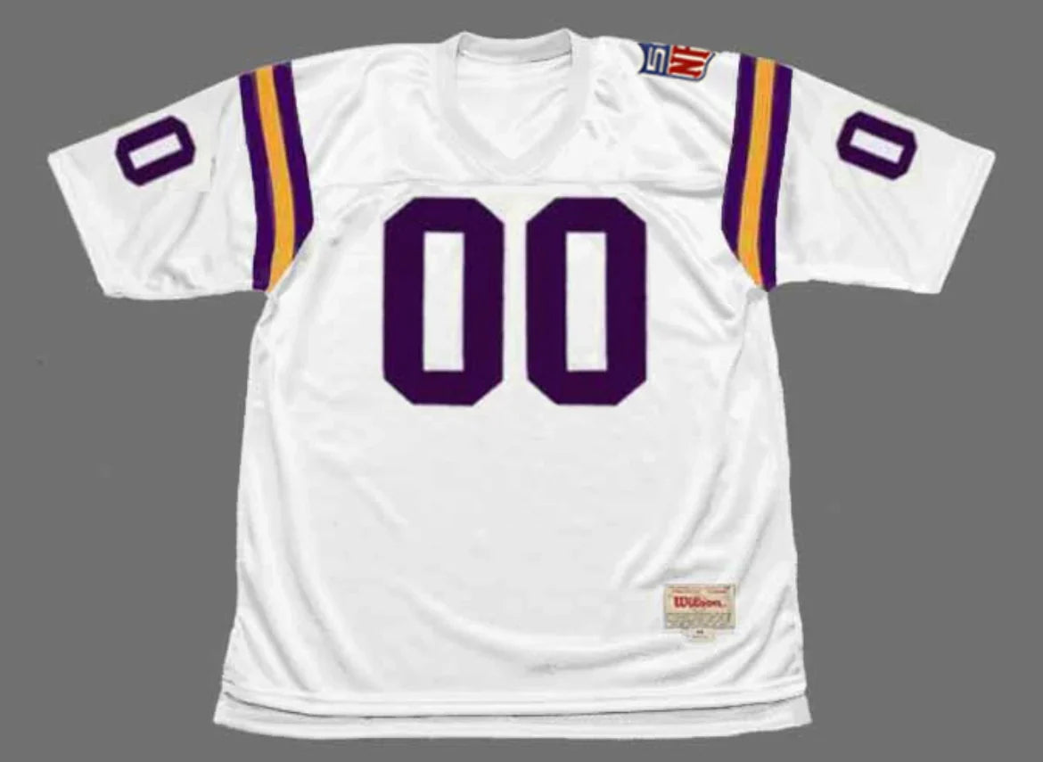 Any name & Number 1969 Minnesota Vikings NFL Mitchell & Ness jersey product image 2, provided for visual reference and