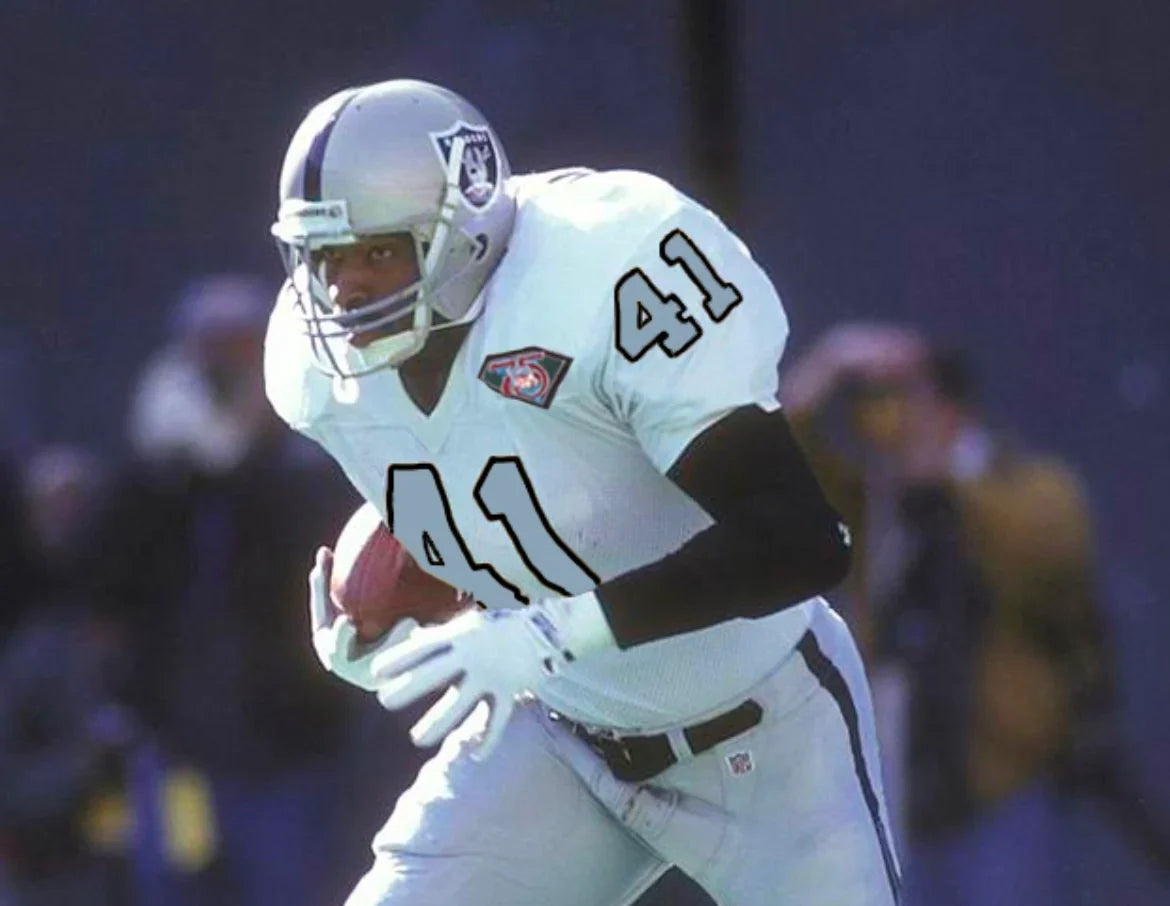 Napoleon McCallum Los Angeles Raiders l NFL Mitchell & Ness Jersey product image 3, provided for visual reference and