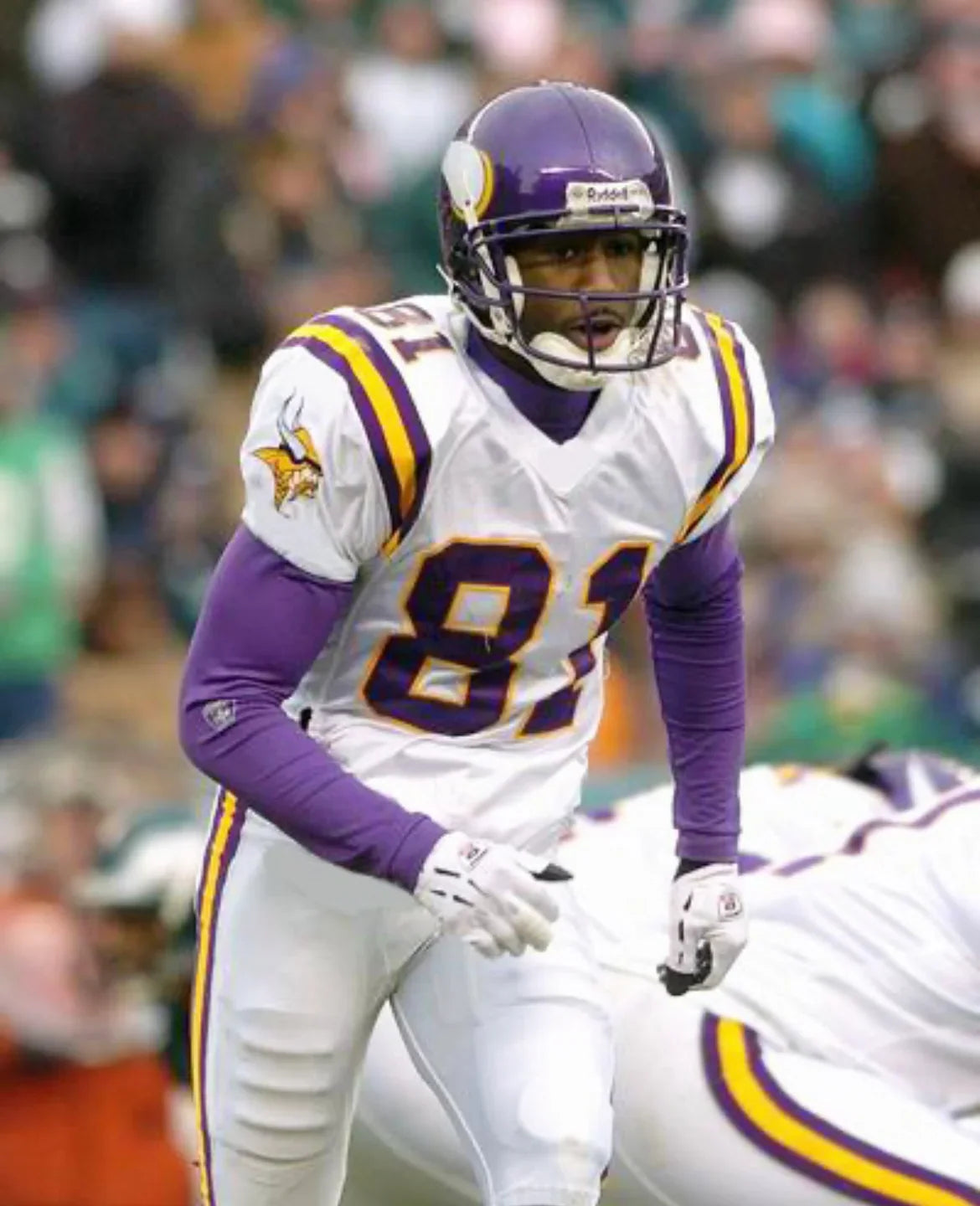 Nate Burleson Minnesota Vikings NFL Mitchell & Ness Jersey product image 4, provided for visual reference and product detail