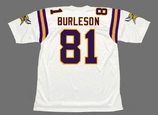 Nate Burleson Minnesota Vikings NFL Mitchell & Ness Jersey product image 1, provided for visual reference and product detail