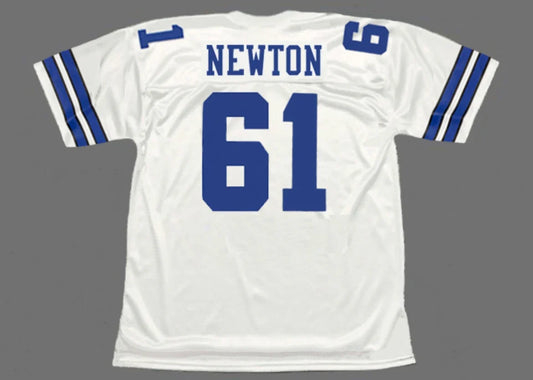Nate Newton 1994 Dallas Cowboys Official NFL Jersey white Mitchell & Ness product image 1, provided for visual reference and