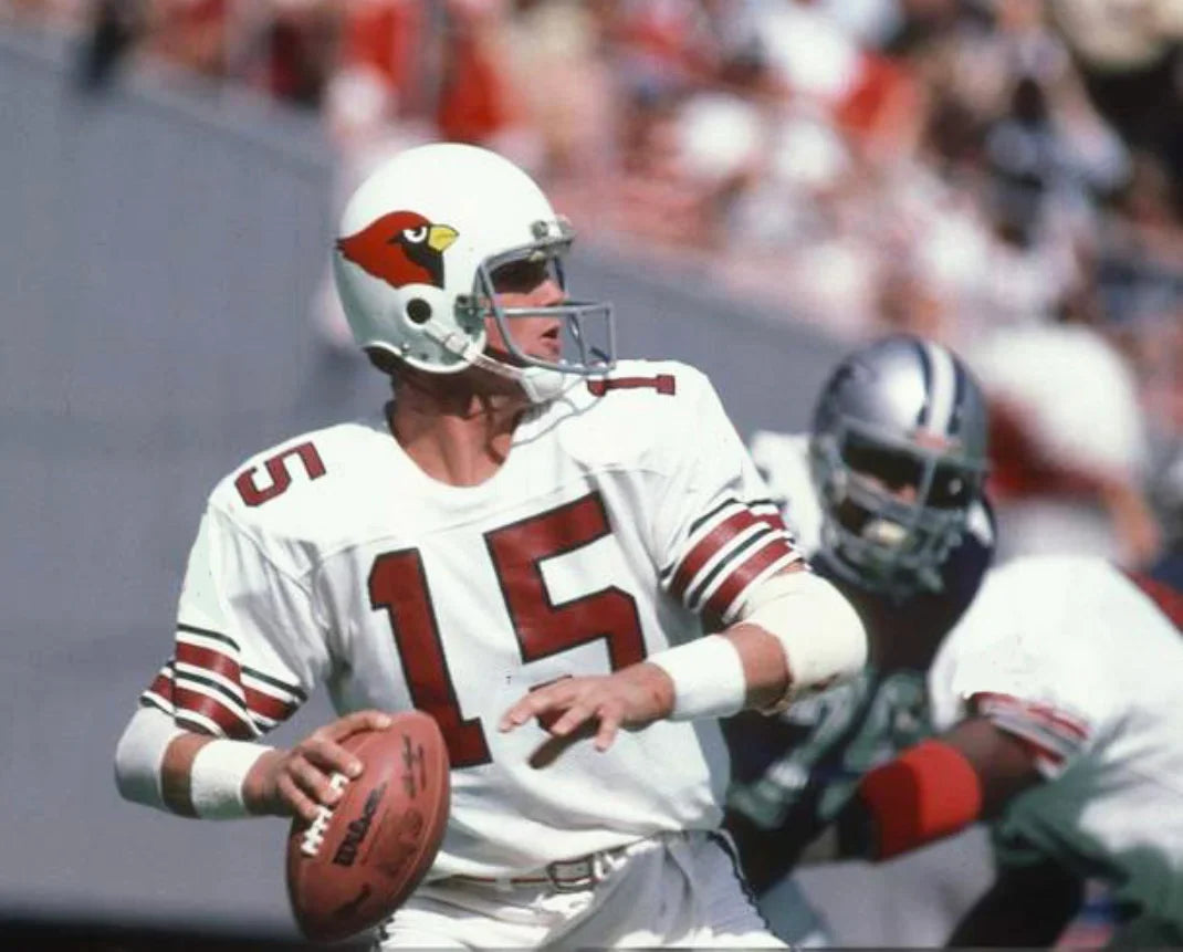 Neil Lomax St. Louis Cardinals NFL Mitchell & Ness Jersey White product image 3, provided for visual reference and product
