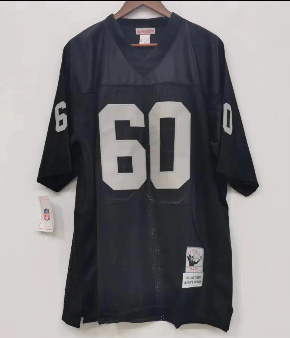 Otis Sistrunk Oakland Las Vegas Raiders Mitchell & Ness Jersey product image 3, provided for visual reference and product