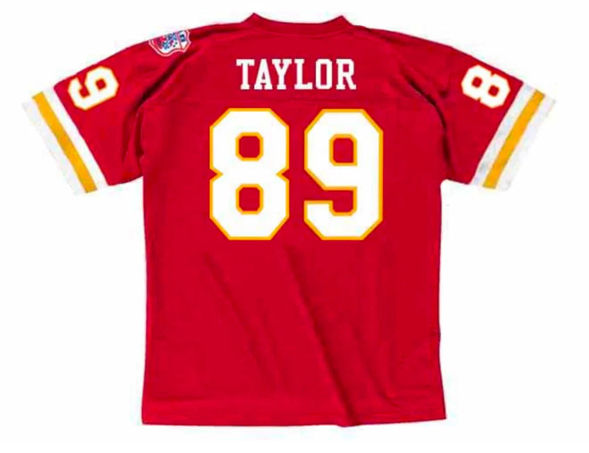 Otis Taylor 1969 Kansas City Chiefs NFL Mitchell & Ness Jersey product image 1, provided for visual reference and product