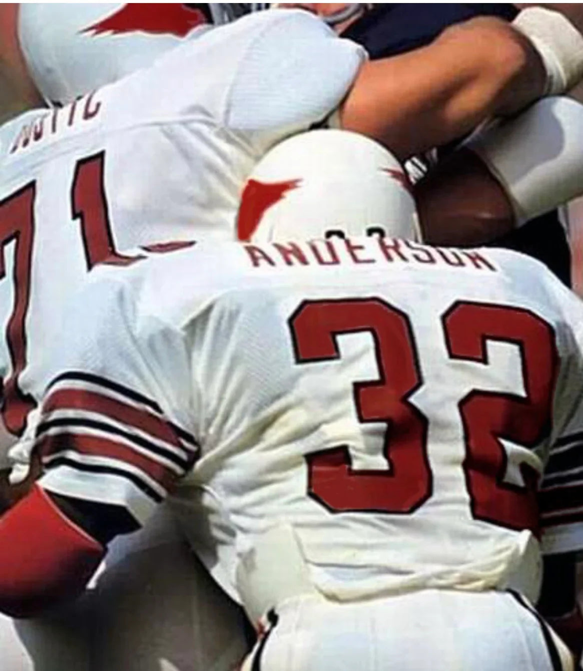 Ottis Anderson St. Louis Cardinals NFL Mitchell & Ness Jersey white product image 3, provided for visual reference and