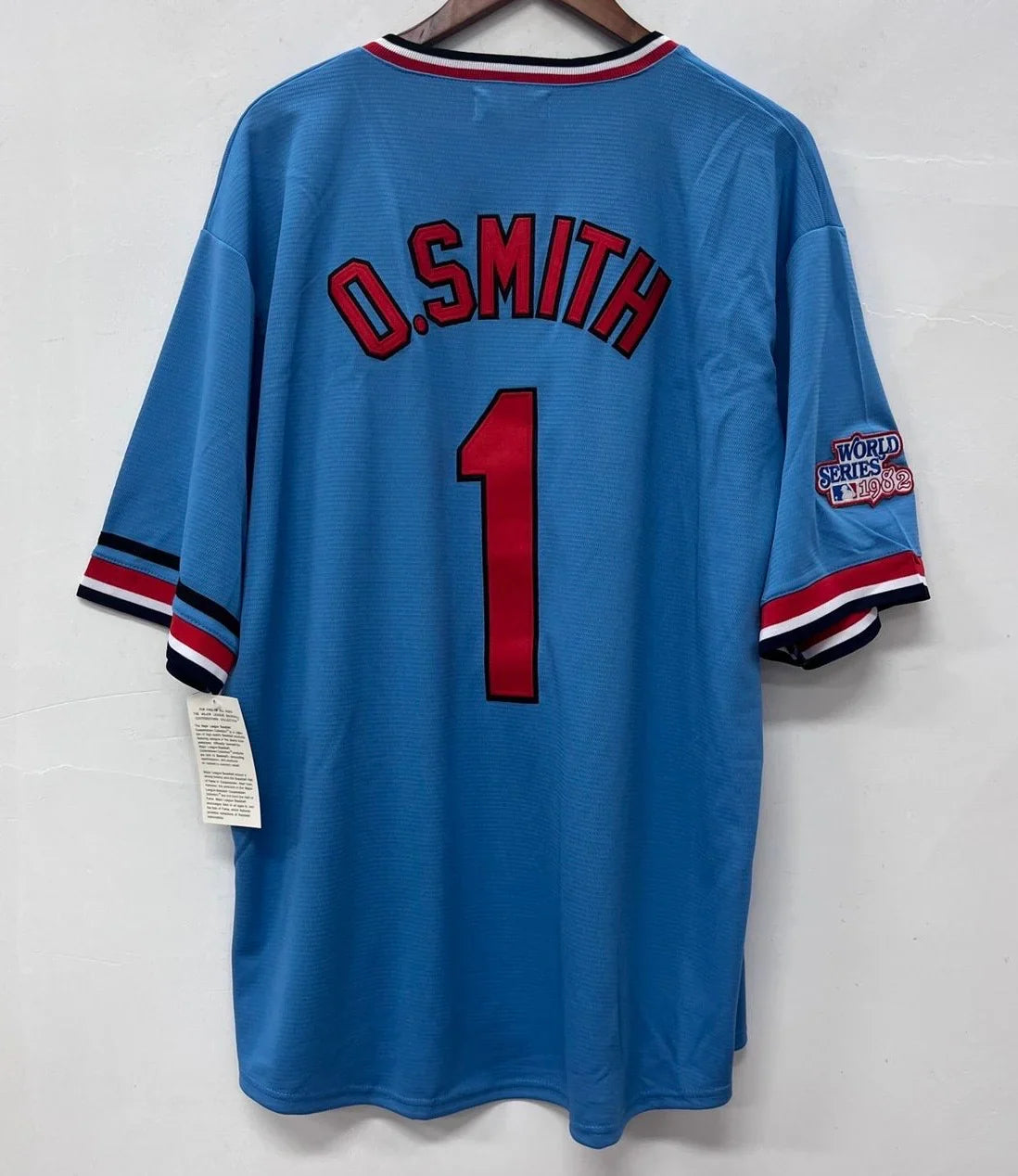 Ozzie Smith St. Louis Cardinals Jersey 1982 Mitchell & Ness product image 1, provided for visual reference and product