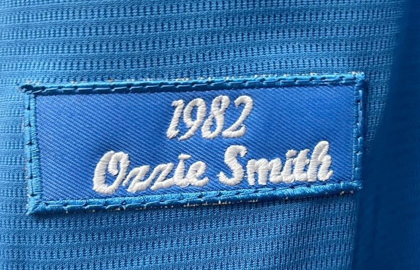 Ozzie Smith St. Louis Cardinals Jersey 1982 Mitchell & Ness product image 3, provided for visual reference and product