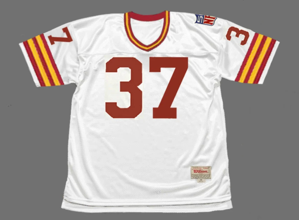Pat Fischer 1969 Washington Redskins Commanders Official NFL Mitchell & Ness Jersey product image 2, provided for visual