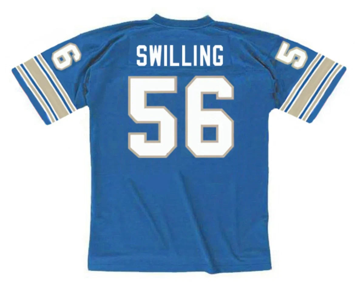Pat Swilling Detroit Lions NFL Mitchell & Ness Jersey product image 1, provided for visual reference and product detail