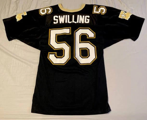 Pat Swilling New Orleans Saints NFL Mitchell & Ness Jersey product image 1, provided for visual reference and product detail
