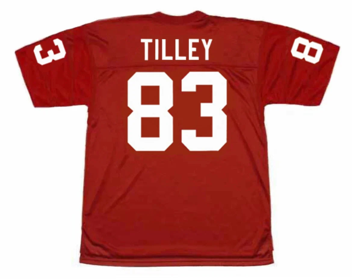 Pat Tilley St. Louis Cardinals NFL Mitchell & Ness Jersey red product image 1, provided for visual reference and product
