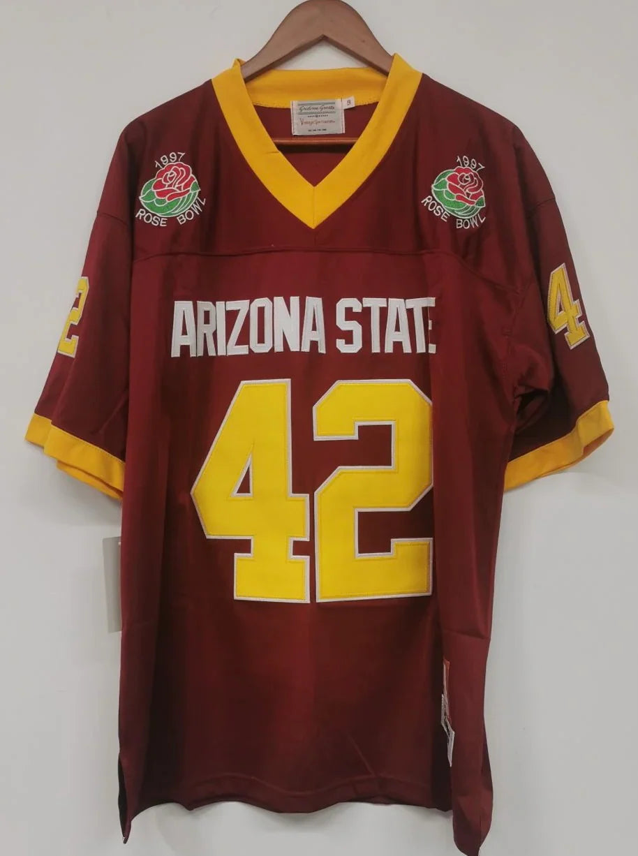 Pat Tillman Arizona State Jersey Stitched lettering and numbers product image 2, provided for visual reference and product