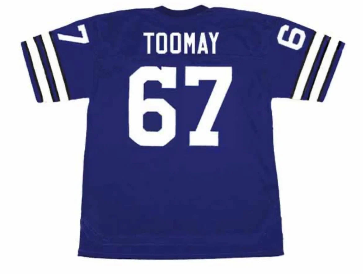 Pat Toomay Dallas Cowboys Official NFL Jersey Blue Mitchell & Ness product image 1, provided for visual reference and