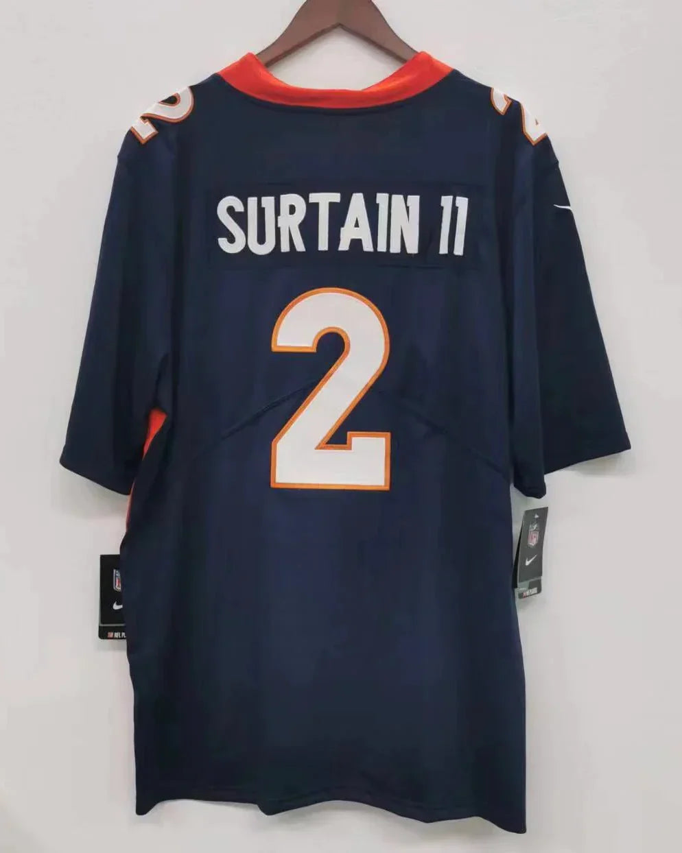 Patrick Surtain II Denver Broncos NFL Jersey Nike product image 1, provided for visual reference and product detail review