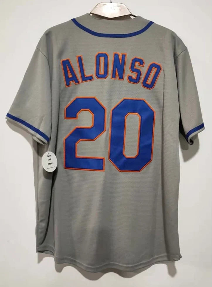 Pete Alonso New York Mets Classic Authentics Jersey product image 1, provided for visual reference and product detail review