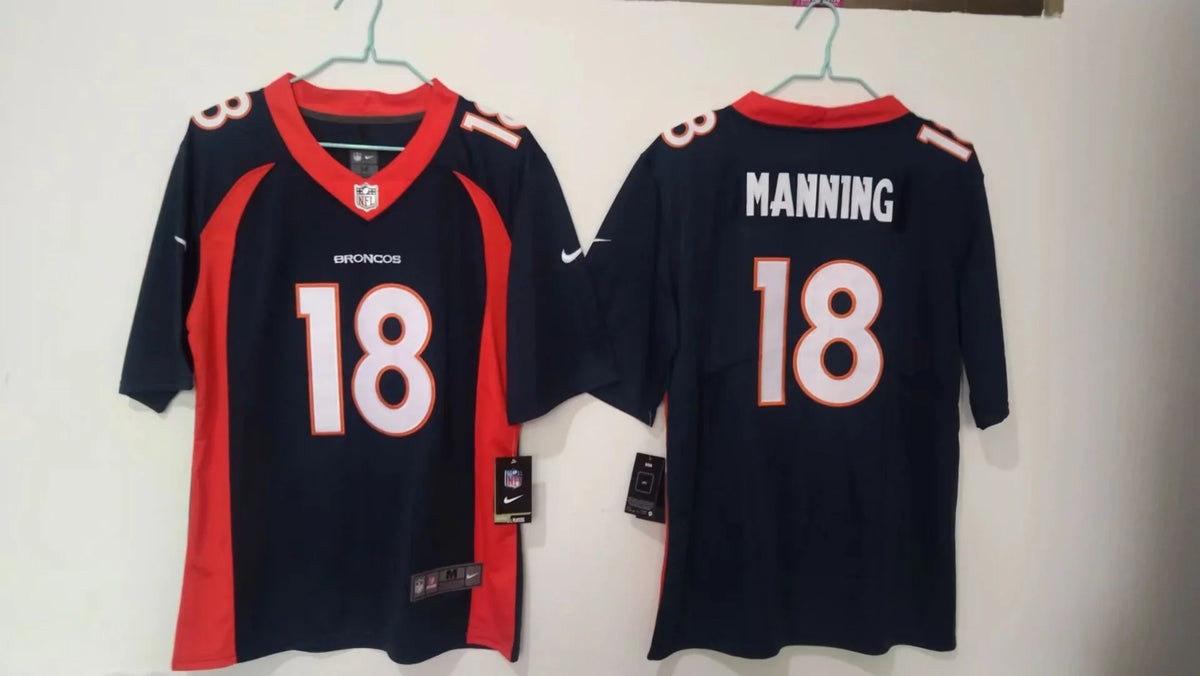 Peyton Manning Denver Broncos Jersey Blue product image 1, provided for visual reference and product detail review
