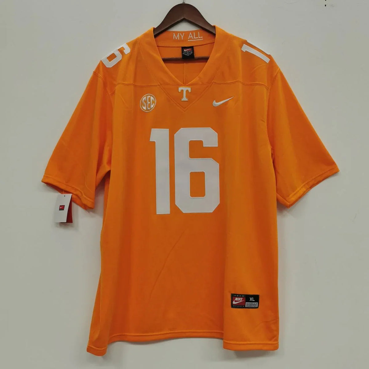 Peyton Manning Tennessee Volunteers Jersey Nike product image 2, provided for visual reference and product detail review