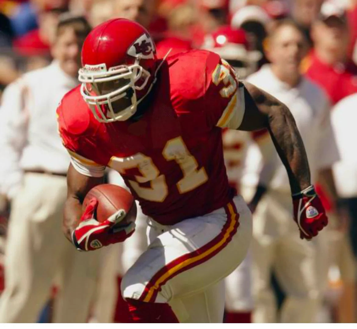 Priest Holmes Kansas City Chiefs NFL Mitchell & Ness Jersey product image 3, provided for visual reference and product