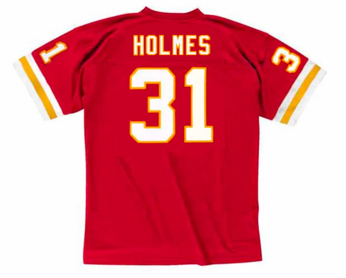 Priest Holmes Kansas City Chiefs NFL Mitchell & Ness Jersey product image 1, provided for visual reference and product