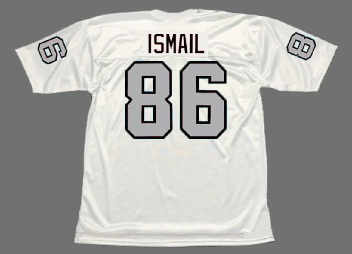 Raghib Rocket Ismail Los Angeles Raiders NFL Mitchell & Ness Jersey product image 1, provided for visual reference and