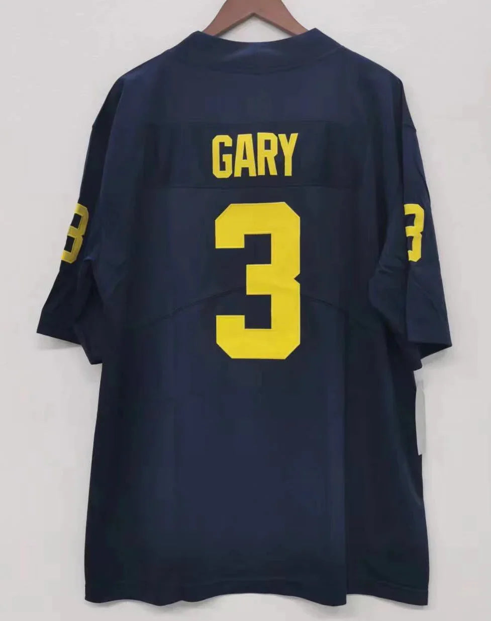 Rashan Gary Michigan Wolverines Jersey blue product image 2, provided for visual reference and product detail review