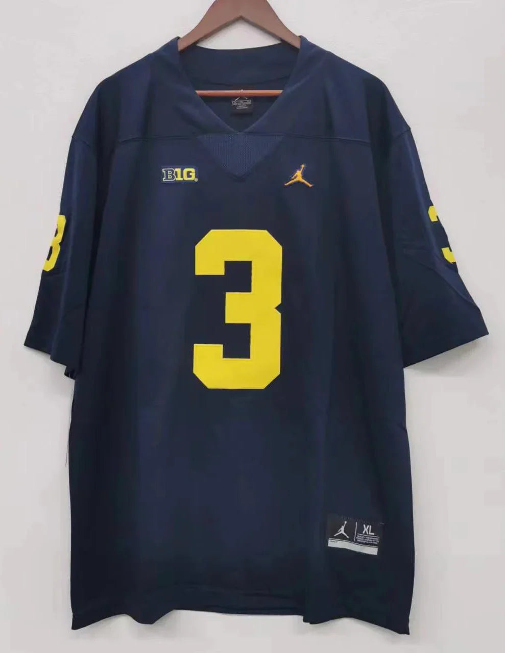 Rashan Gary Michigan Wolverines Jersey blue product image 3, provided for visual reference and product detail review