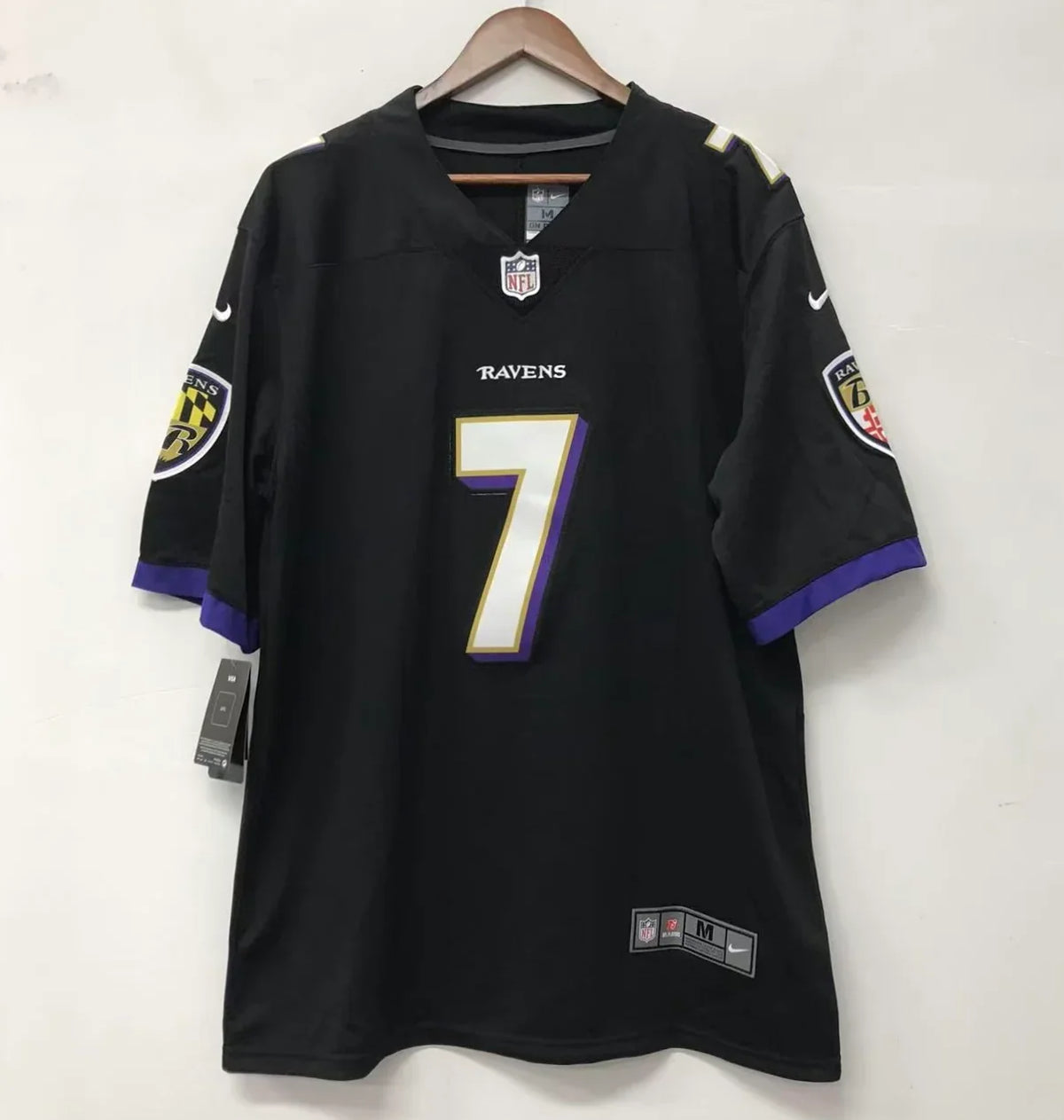 Rashod Bateman Baltimore Ravens Official NFL Jersey Nike product image 2, provided for visual reference and product detail