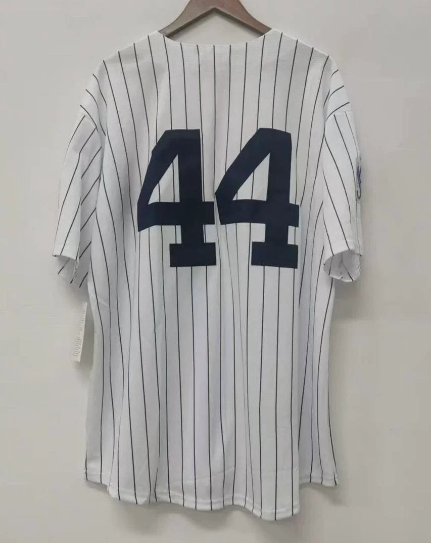 Reggie Jackson New York Yankees Jersey pinstripe 1977-78 Mitchell & Ness product image 1, provided for visual reference and