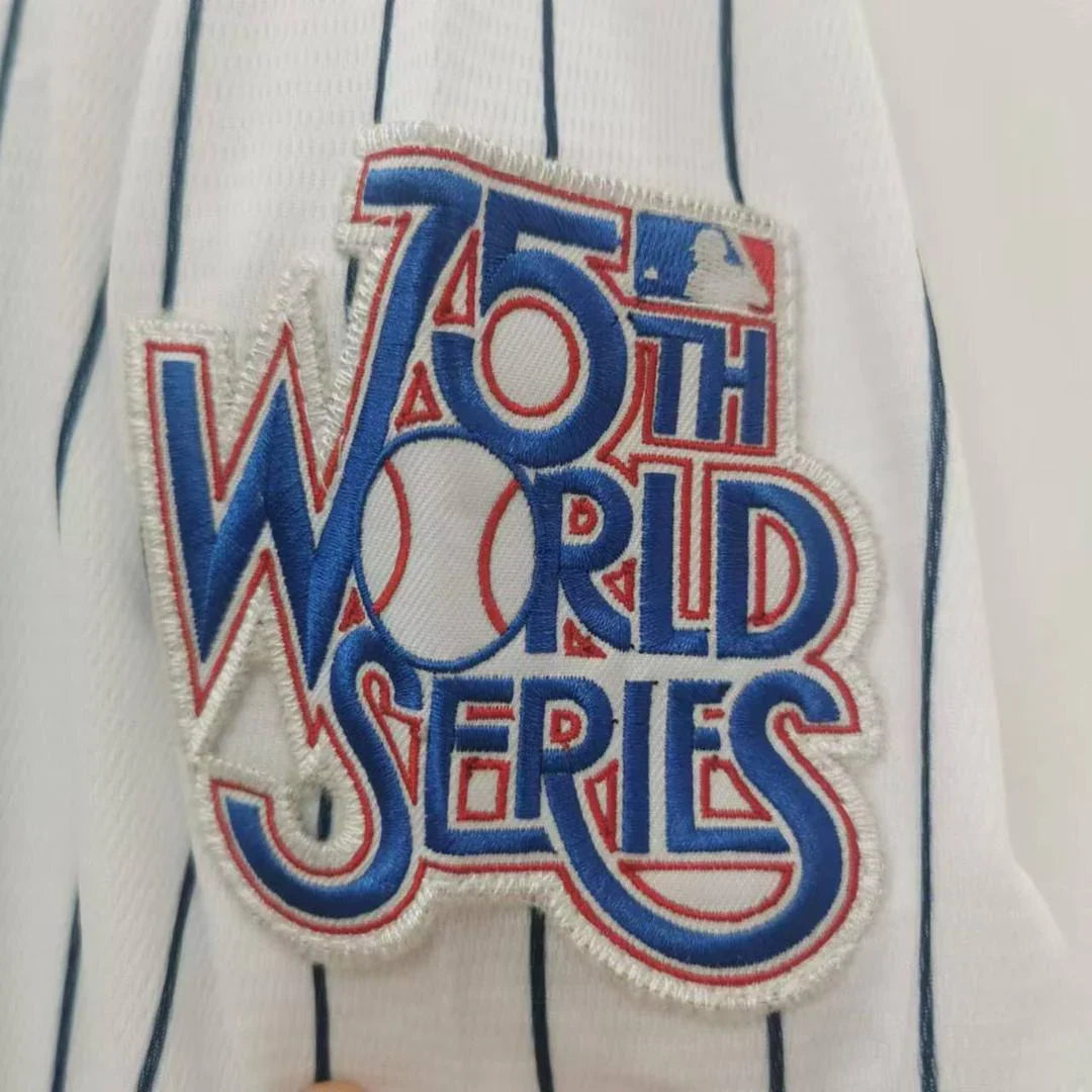Reggie Jackson New York Yankees Jersey pinstripe 1977-78 Mitchell & Ness product image 4, provided for visual reference and