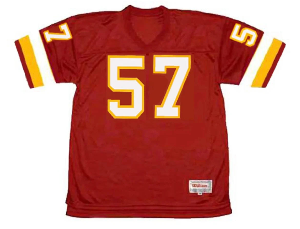 Rich Milot Washington Redskins Commanders Official NFL Mitchell & Ness Jersey product image 2, provided for visual reference