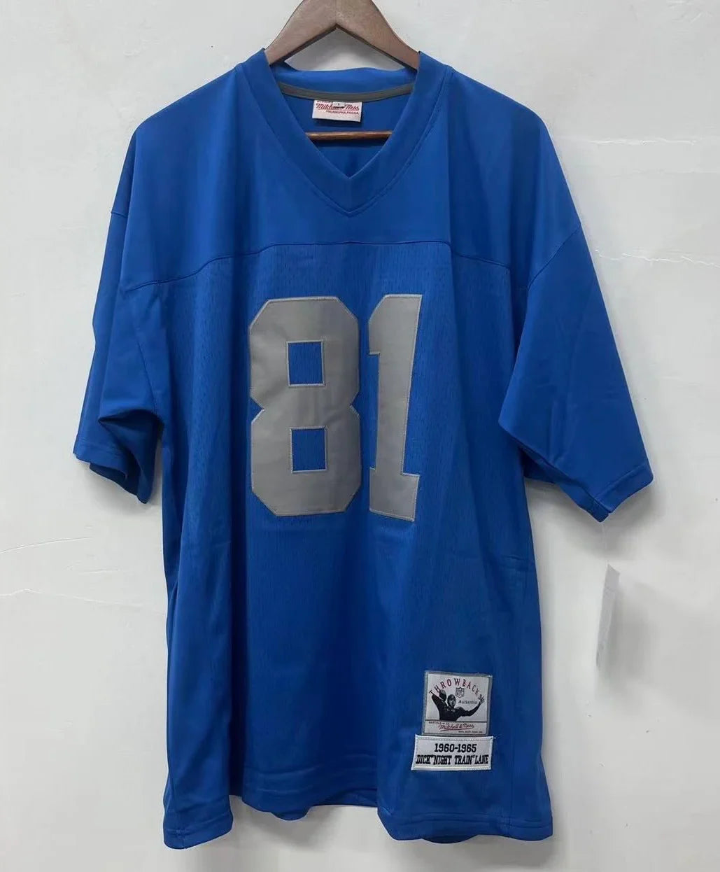 Richard / Dick Night Train Lane Detroit Lions Jersey Mitchell & Ness product image 2, provided for visual reference and
