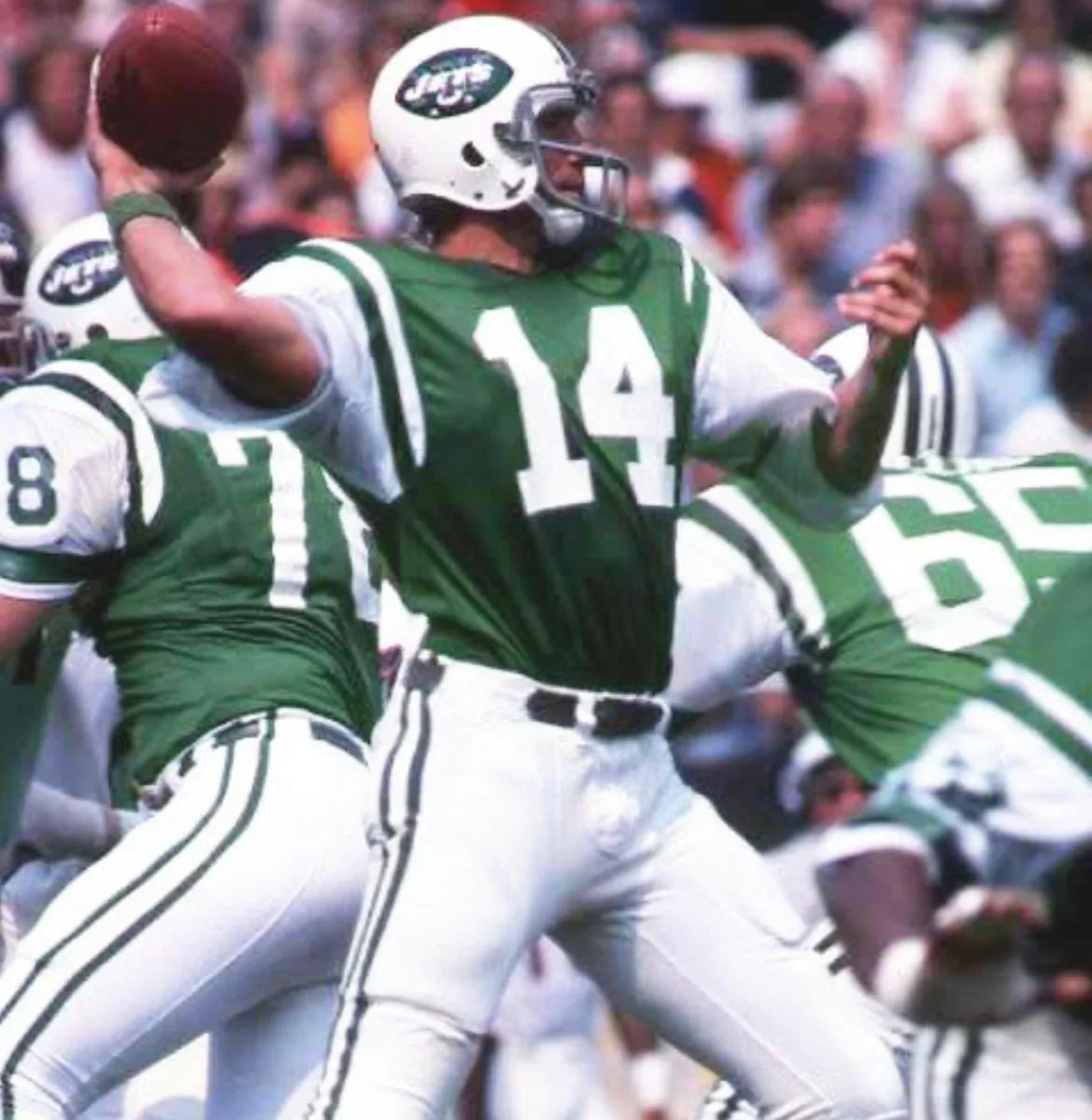 Richard Todd New York Jets Official NFL Mitchell & Ness Jersey product image 3, provided for visual reference and product