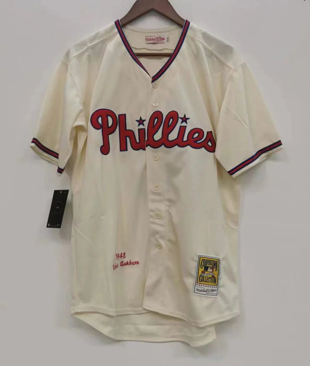 Richie Ashburn Philadelphia Phillies Jersey product image 2, provided for visual reference and product detail review