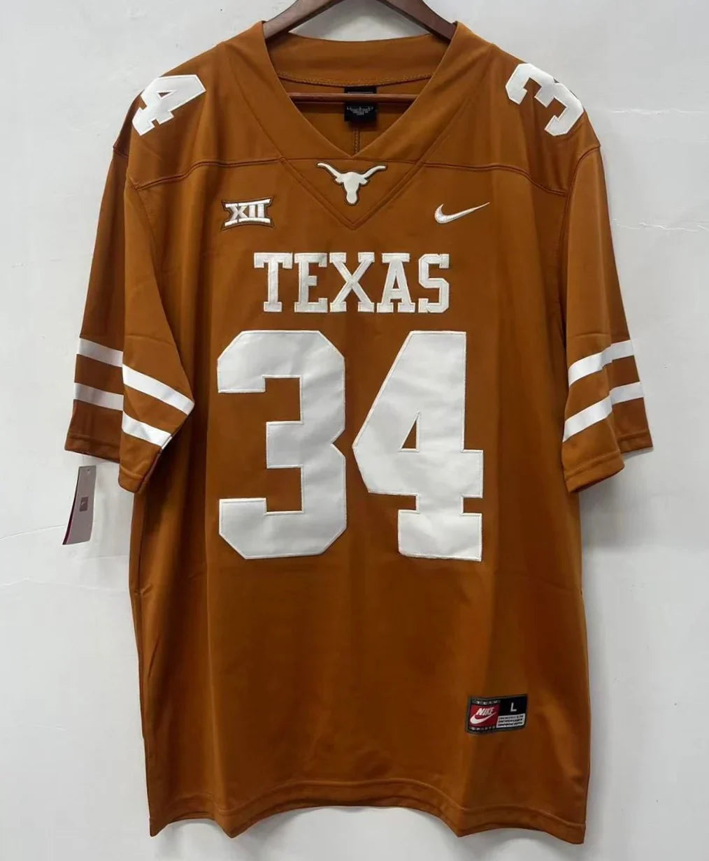 Ricky Williams Texas Longhorns Jersey Nike Orange product image 2, provided for visual reference and product detail review