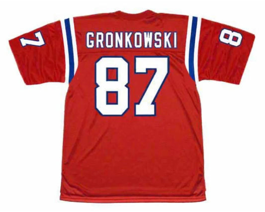 Rob Gronkowski New England Patriots Official NFL Mitchell & Ness Jersey product image 1, provided for visual reference and