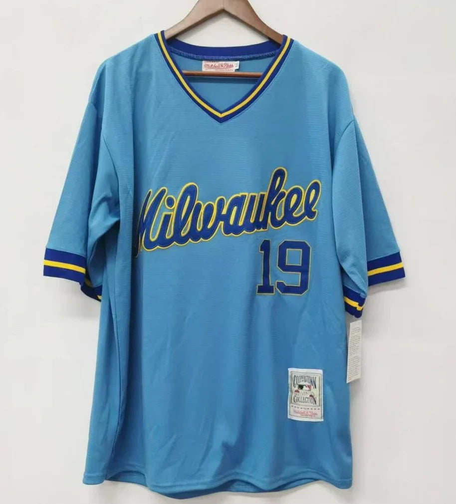 Robin Yount Milwaukee Brewers Jersey Mitchell & Ness product image 2, provided for visual reference and product detail review