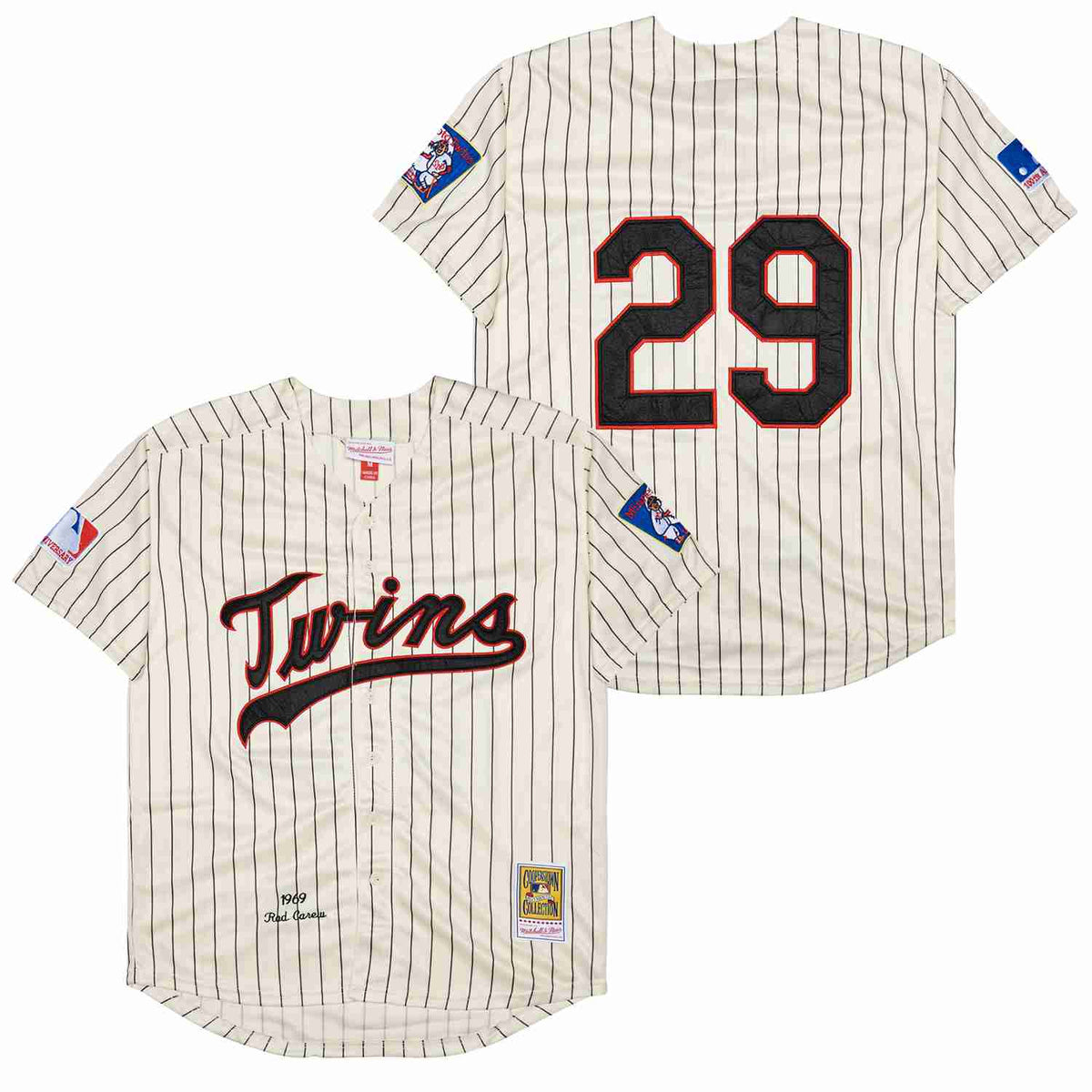 Rod Carew Minnesota Twins Jersey Mitchell & Ness product image 1, provided for visual reference and product detail review
