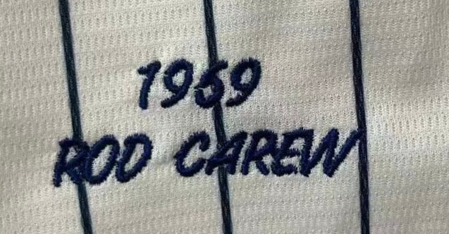Rod Carew Minnesota Twins Jersey Mitchell & Ness product image 4, provided for visual reference and product detail review
